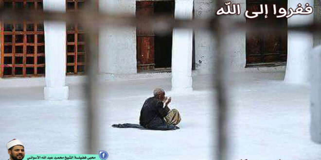 ففروا إلى الله