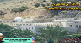 لماذا أخدم الله عز وجل سيدنا موسى لسيدنا شعيب ؟